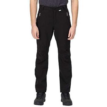Regatta Men's Breathable Dayhike Waterproof Trousers IV Black, Size: 40 L