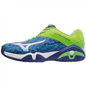 Mizuno Hombre Wave Intense Tour Cc Zapatillas de Tenis Azul Size: 47