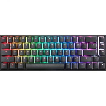 Teclado Ducky Mecha Pro SF RGB 65% PBT Double-Shot Cherry MX-Brown