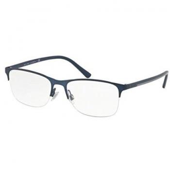 Polo Ralph Lauren 0PH1176, Monturas de Gafas para Hombre, Matte Blue, 56