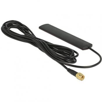 Antena LTE SMA 3 dBi Omnidireccional Fija con Montaje Adhesivo