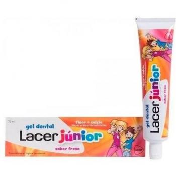 Lacer Junior Gel Dentífrico Sabor Fresa 75ml