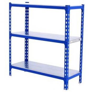 Estantería Metálica SimonRack 900x800x400 mm, 3 Baldas, Soporta 180 kg por balda, Color Azul/Galva