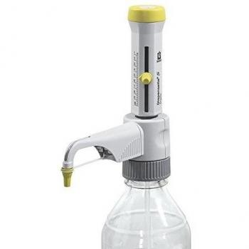 Dosificador acopable a frascos DispensetteS Organic, Analógica, identif. DE-M, 5-50 ml, sin válvula de purga