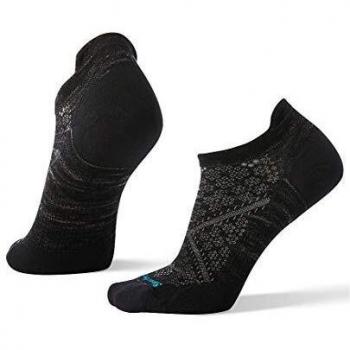 Smartwool Women's PhD Run Ultra Light Micro, calcetines-para-correr Mujer, Black, M
