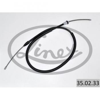 Cable de freno de estacionamiento LINEX 35.02.33 Derecha