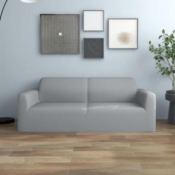 Funda Elástica de Sillón de 2 Plazas Poliéster Jersey Color Antracita, Blanco, Crema y más