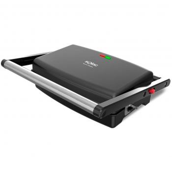 Sandwichera Eléctrica Solac S96804200 1500W Acero Inoxidable 2 Bocadillos Antiadherente