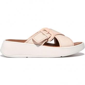 Sandalias Fitflop F-mode Canvas en color rosa