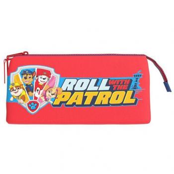 Estuche Portatodo Triple Paw Patrol con Diseño de la Patrulla Canina - Cyp Brands