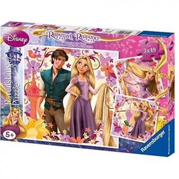 Disney Princess - Puzzle, 3 x 49 Piezas