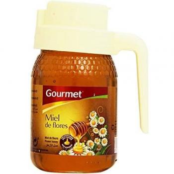 Gourmet - Miel de flores - Con dosificador - 500 g