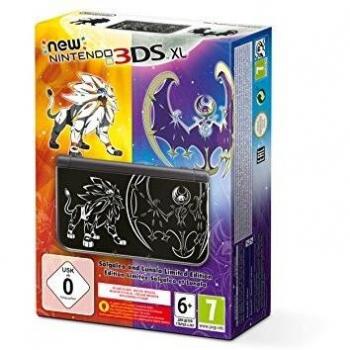New Nintendo 3DS XL Black - Pokémon Sun & Moon Limited Edition [Console Only]