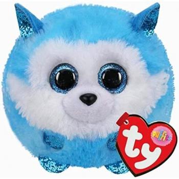 Peluche 10 cm. Puffies Prince Husky TY 42513