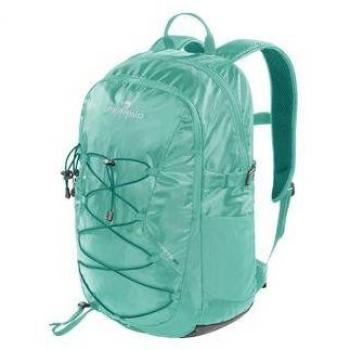 Mochila Ferrino Rocker 25L verde unisex, capacidad de 25 litros, diseño ergonómico, sistema de ventilación en la espalda, múltiples compartimentos y bolsillos, fabricada con materiales resistentes al agua