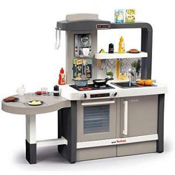 Smoby- Cocina juguete evolutiva, Color gris