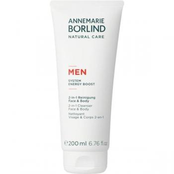 Annemarie Börlind Men Energy Boost 2-in-1 Face & Body Cleanser 200ml