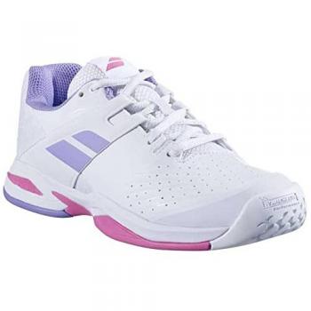 Babolat Propulse All Court Kids Tennis Shoes - Mint, White