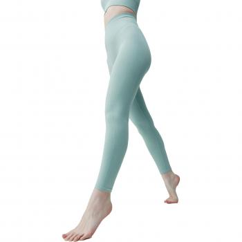 Mallas de Mujer Keila Sin Costuras Alta Cintura Verde Jade