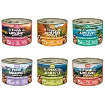 Arquivet Fresh Mini Meatballs Variety Pack 6x200gr