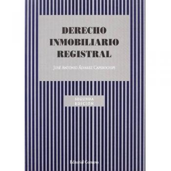 DERECHO INMOBILIARIO REGISTRAL 2ªED