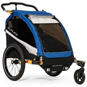 Remolque De Niños Burley D'Lite Old School Azul