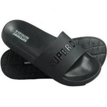 Chanclas Superdry Logo negro para hombre