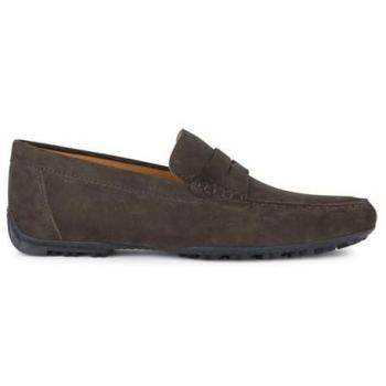 Mocasines Náuticos GEOX Kosmopolis + Grip Hombre Marrón Oscuro EU 40