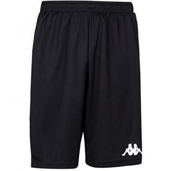 Kappa Caluso Pantalón de Baloncesto, Unisex Adulto, Negro, 3XL