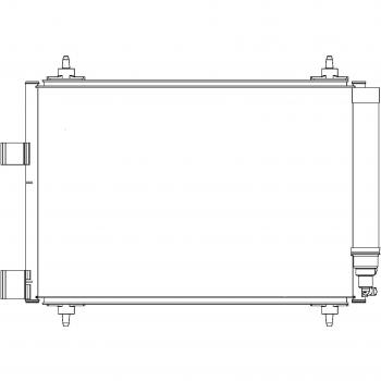 BEHR HELLA SERVICE 8FC 351 300-661 *** PREMIUM LINE *** Kondensator, Klimaanlage