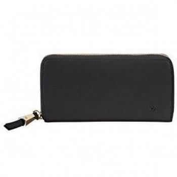Samsonite Satiny SLG - Zip Around Large Tarjetero, 18 cm, Negro