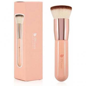 DUcare Brocha de Base Brocha Kabuki 1PCS Brochas Para Maquillaje Facial Profesional Para Bases De Maquillaje Liquido Tradicionales y Fluidas
