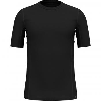 Odlo Natural+Ceramiwool Light Camiseta Mangas Cortas, Hombre, Negro, XXL
