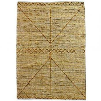 Alfombra decorativa Jiazi de The Rug Republic 160 x 230 cm en color oro