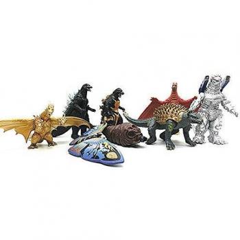 MINGZE 8 Piezas Godzilla Movie Monster Juguetes Modelo, para niños y fanáticos de películas, Series Toys Juego de muñecas Modelo de Dinosaurios realistas