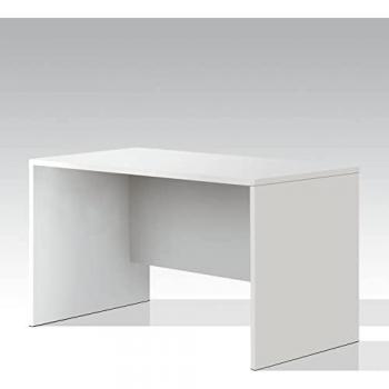 Mesa Escritorio Oficina 120x60 cm - Blanco - Altura 73 cm