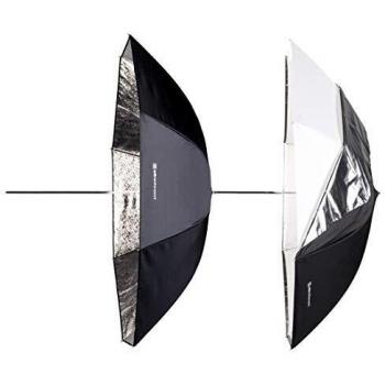 Elinchrom Umbrella To Go Kit, 41 Shallow Silver & White/Translucent Umbrella