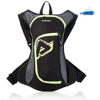 Mochila Acerbis Acqua Drink Bag Negro / Amarillo