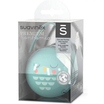 Portachupete Duo Premium Bebé Suavinex con Estampado de Búhos Bonhomia