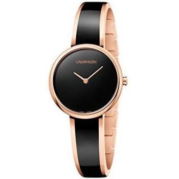 Calvin Klein Womens Analogue Quartz Watch with Stainless Steel Strap K4E2N611