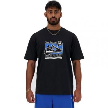 Camiseta New Balance Sport Essentials AD Hombre Negro