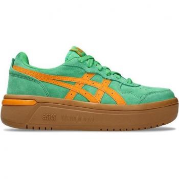 Asics Japan S ST Unisex Casual Sneakers - Tourmaline/Fellow Yellow, Size 37