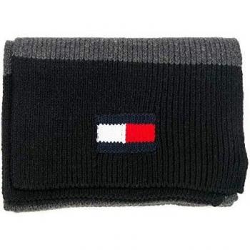 Tommy Hilfiger AM0AM05164 FLAG SCARF PAÑUELOS Y FOULARDS Hombre negro UNI