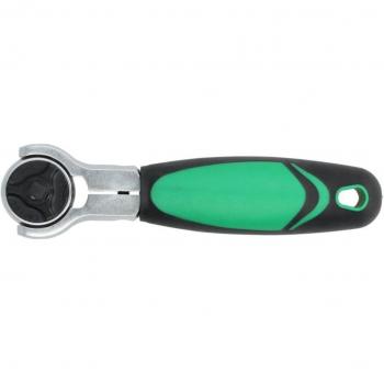 TOPTUL CJMM1216 Chicharra reversible 72 dientes 10 mm (3/8), 6,3 mm (1/4) Longitud 160 mm