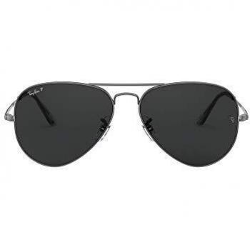 Ray-Ban Aviator Metal II RB3689 Polarized Men's Sunglasses Grey 55mm