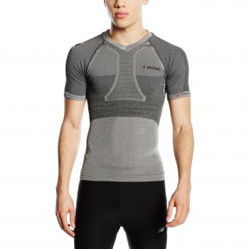 X-Bionic adultos en función de la ropa Running Man fennec OW camiseta kanirope SL, primavera/verano, hombre, color Varios colores - gris oscuro /plateado, tamaño XL