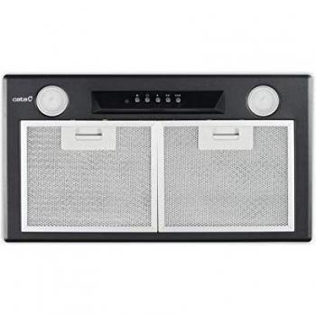 Cata | Campana Extractora | Modelo GT PLUS 45 BK | 3 Velocidades de Extracción | Grupos Filtrantes | Acabado en Color Negro | Ancho de 45 cm | Clase de Eficiencia Energética C