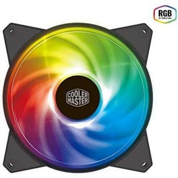 Cooler Master Masterfan Mf120R RGB Placa Base Ventilador Ventilador De Pc, Placa Base, Ventilador, 12 Cm, 650 Rpm, 2000 Rpm, 31 Db