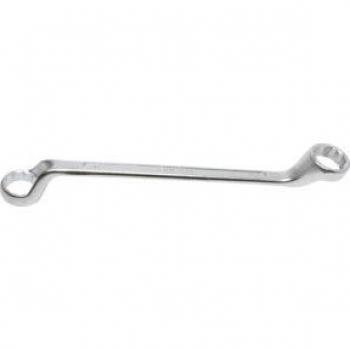 Llave de doble anillo acodada 30 x 32 mm BGS