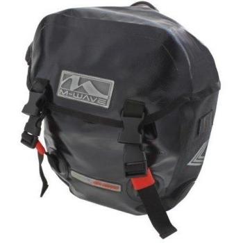M-Wave Calgary - Alforjas traseras Dobles, Capacidad 2 x 12 l